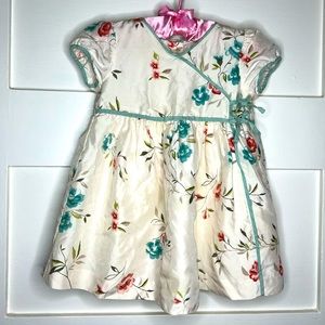 Silk Floral Janie and Jack Dress